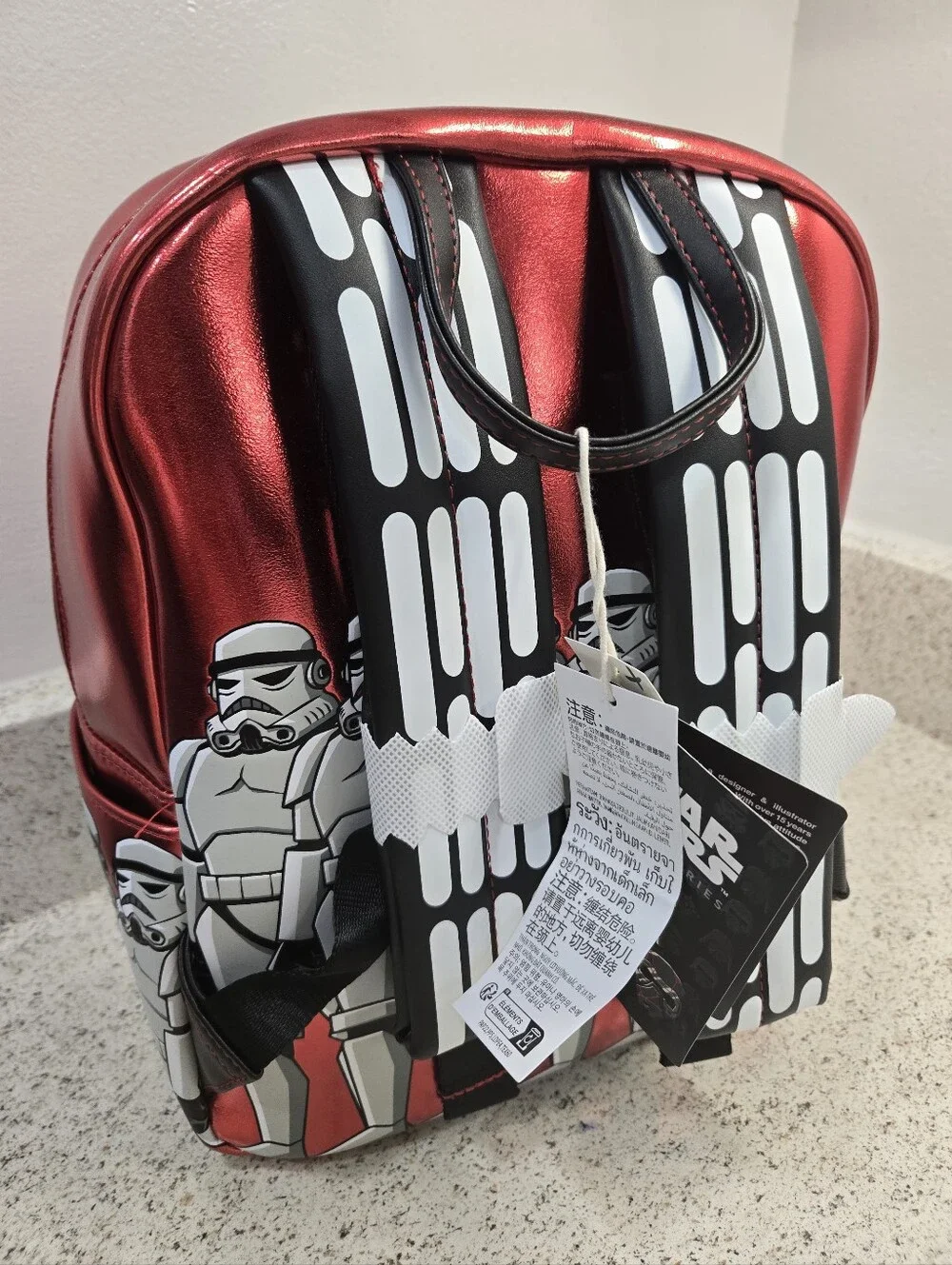 NEW 13 in.  Loungefly Disney Parks Star Wars: Dark Side backpack